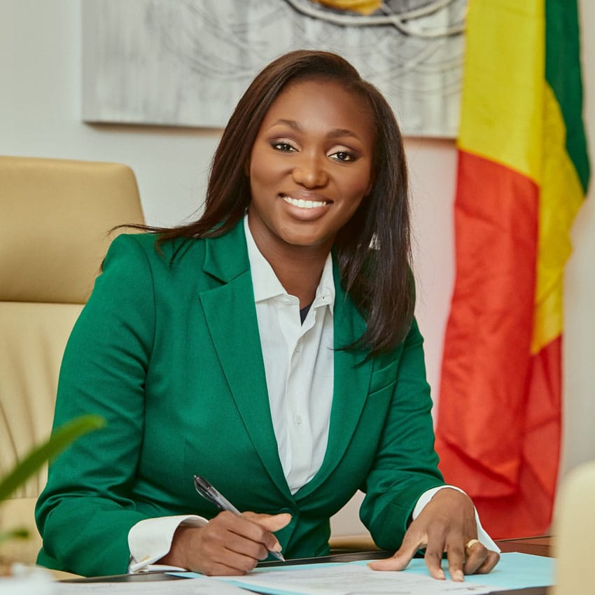 Anta Babacar Ngom, presidential candidate and entrepreneur, Senegal