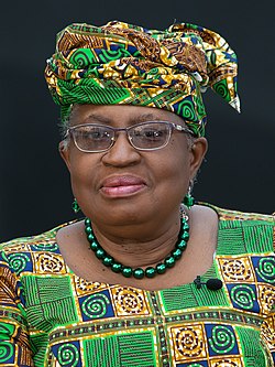 Dr. Ngozi Okonjo-Iweala, Director-General of the WTO and former Finance Minister of Nigeria